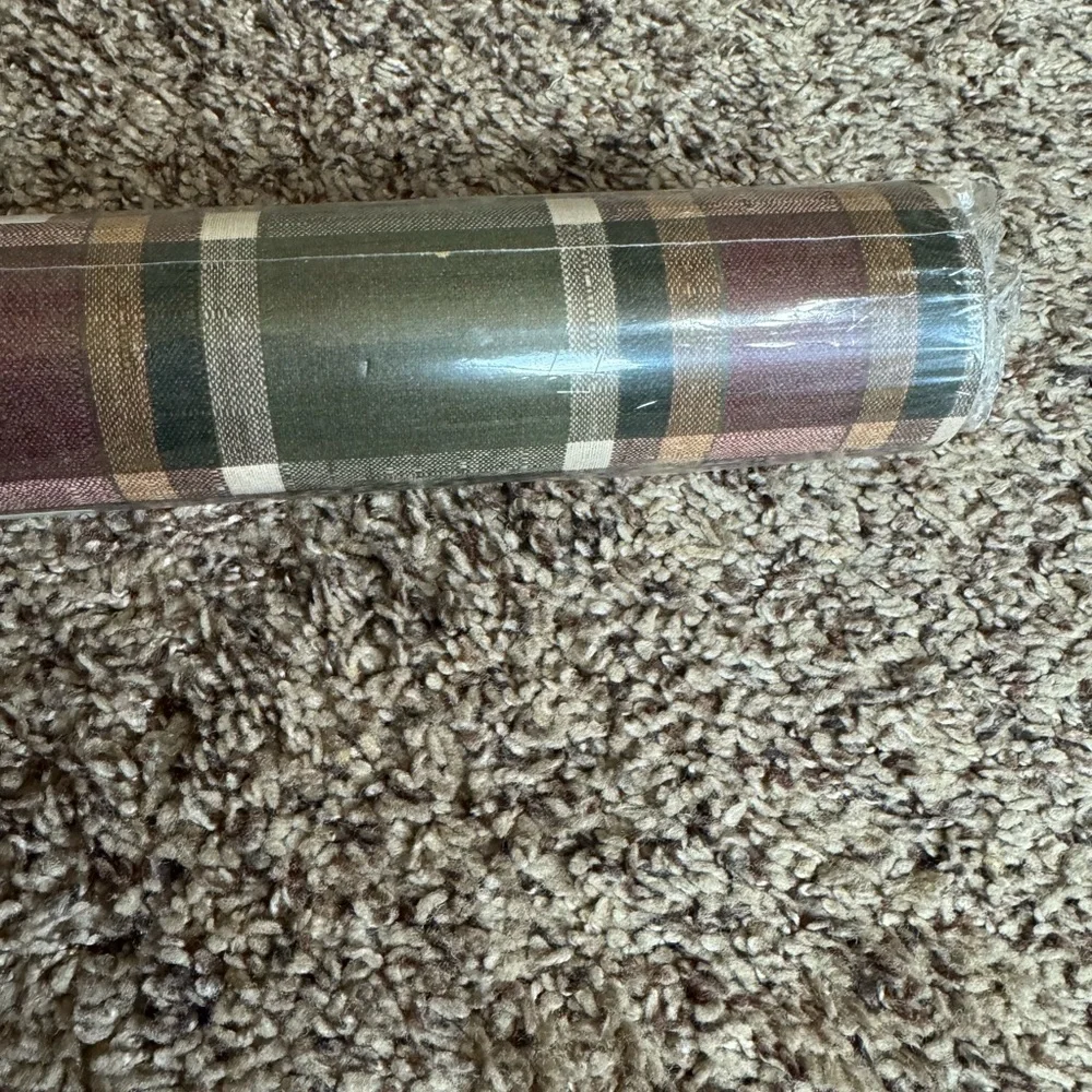 Raymond Waites for Village plaid wallpaper 1 Double roll New in sealed package